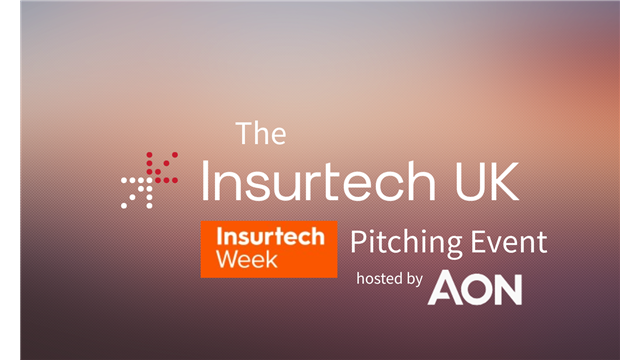 0316 Insurtech UK Insurtech Week Pitching Event