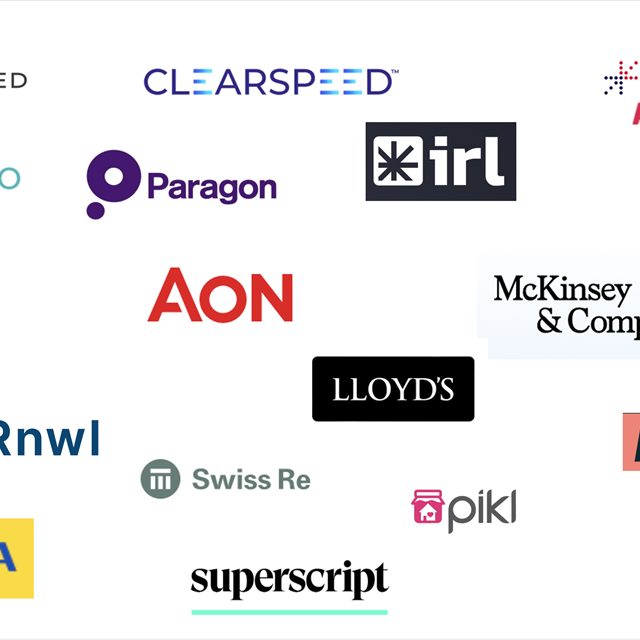 Panel member logos