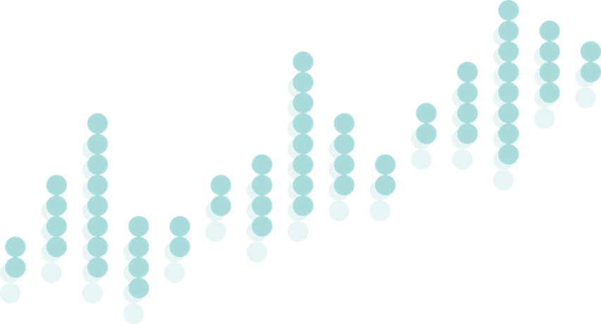 Blue dots