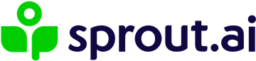 Sprout Logo Indigo