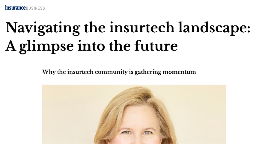 Insurance Business Navigating the insurtech landscape
