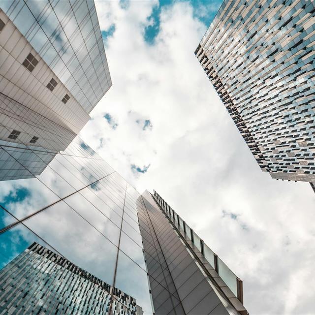 Stock image: High rise buildings